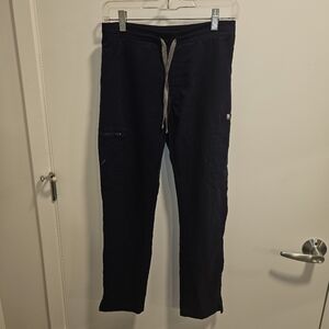 Figs Black Scrub Pants Size XS/P